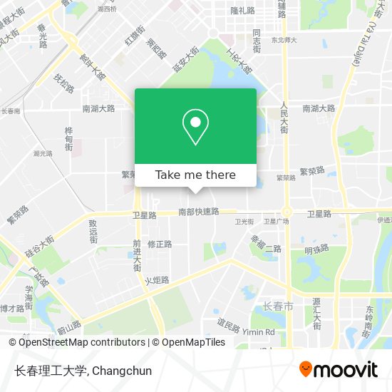 长春理工大学 map