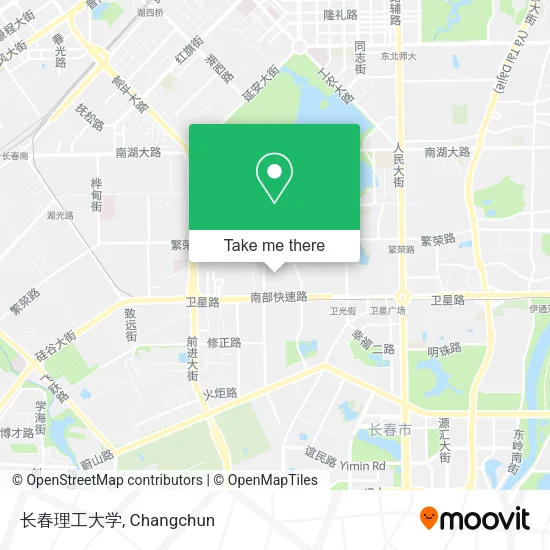 长春理工大学 map