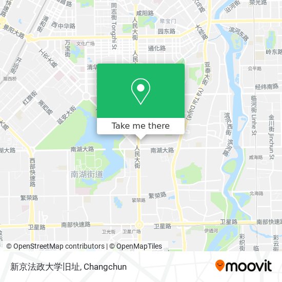新京法政大学旧址 map