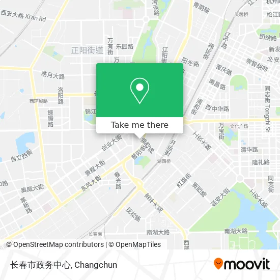 长春市政务中心 map