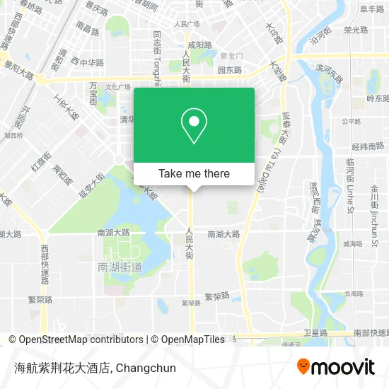 海航紫荆花大酒店 map