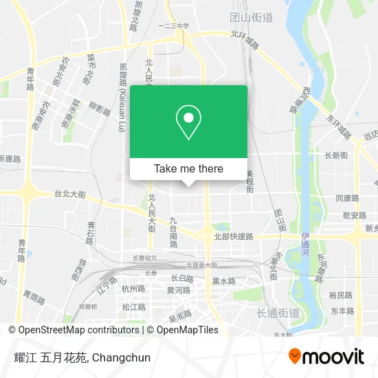 耀江 五月花苑 map