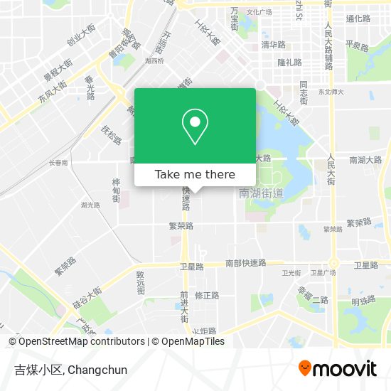 吉煤小区 map