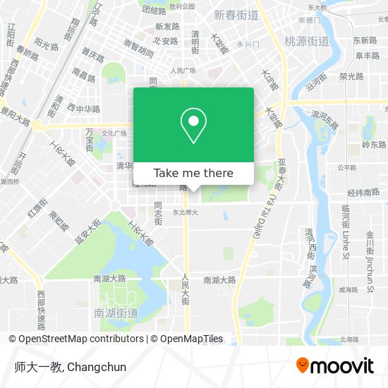 师大一教 map