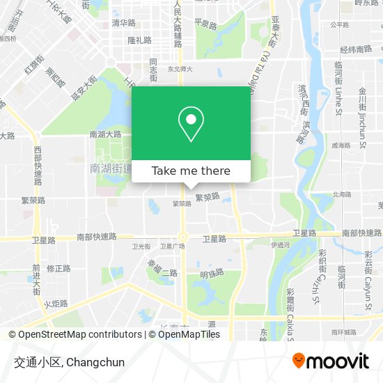 交通小区 map