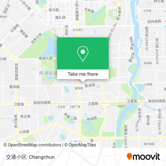 交通小区 map