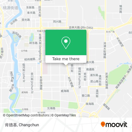 肯德基 map