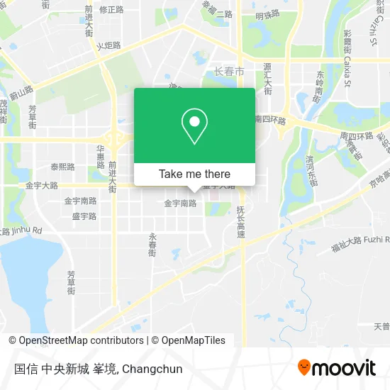 国信 中央新城 峯境 map