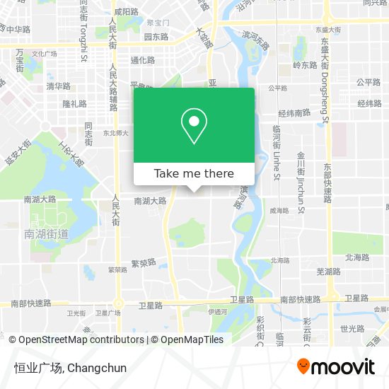 恒业广场 map