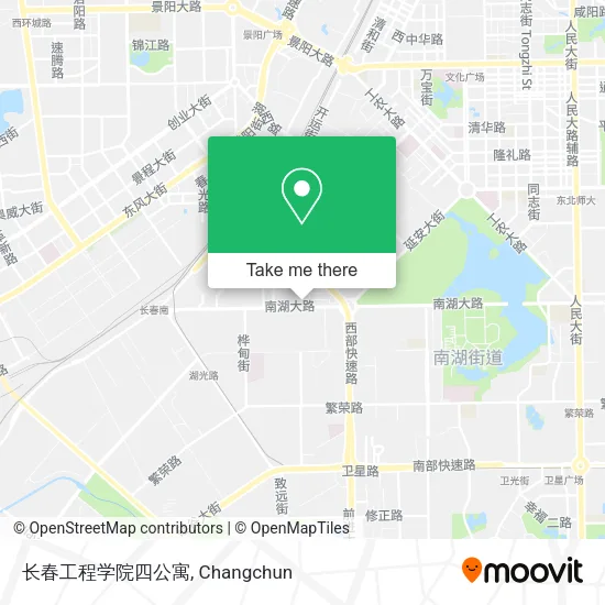 长春工程学院四公寓 map