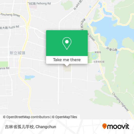吉林省孤儿学校 map