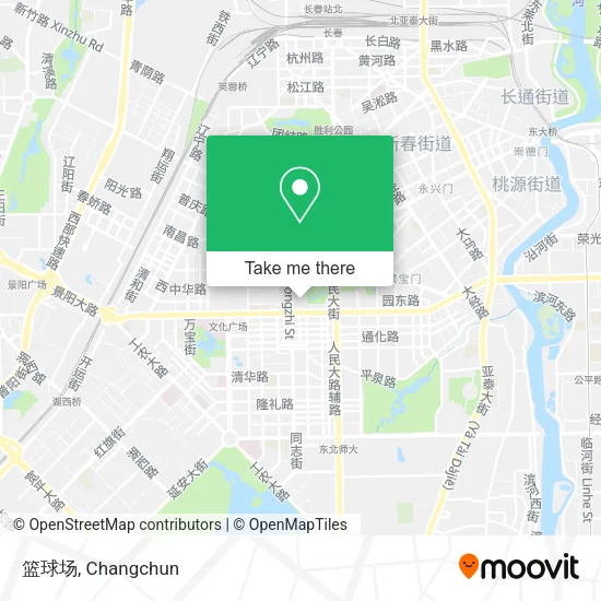 篮球场 map