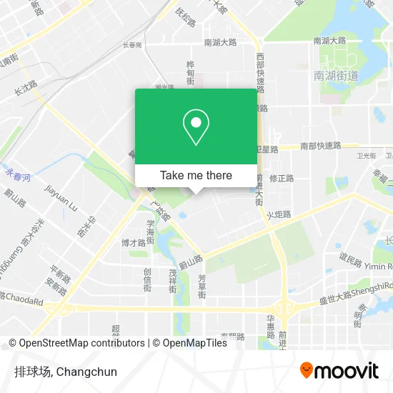 排球场 map