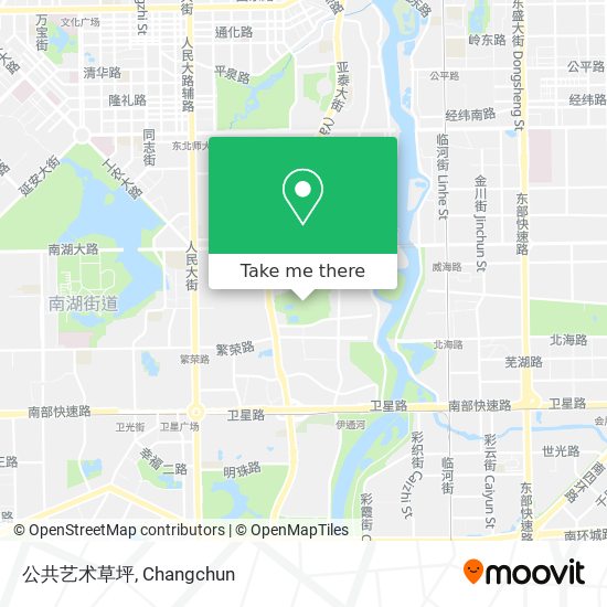 公共艺术草坪 map