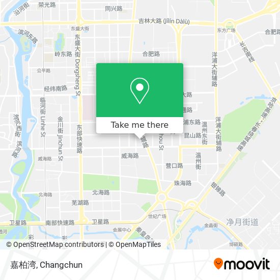 嘉柏湾 map
