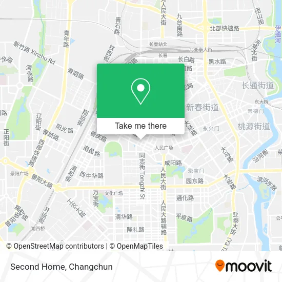 Second Home map