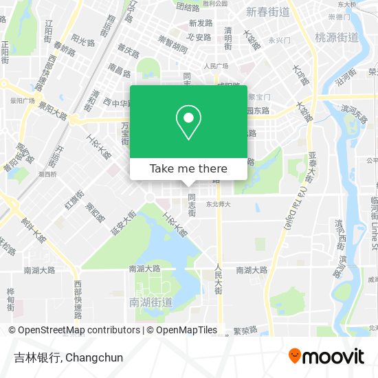 吉林银行 map