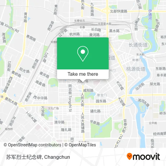 苏军烈士纪念碑 map