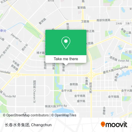 长春水务集团 map
