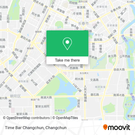 Time Bar Changchun map