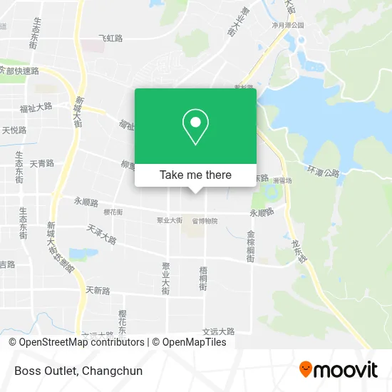 Boss Outlet map