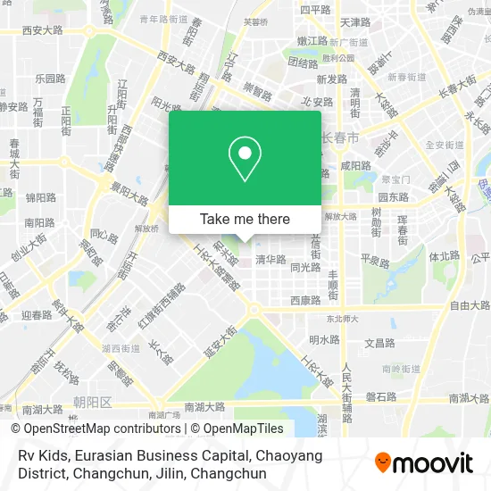 Rv Kids, Eurasian Business Capital, Chaoyang District, Changchun, Jilin map