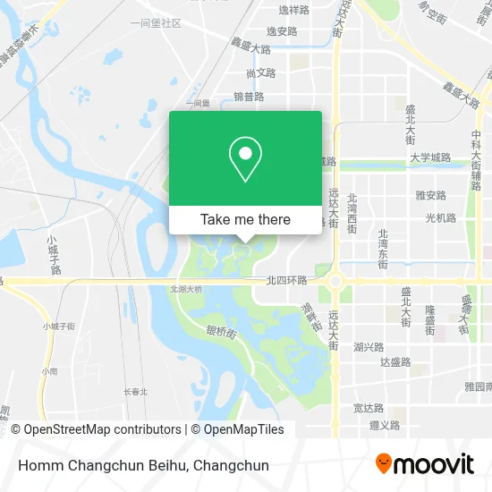 Homm Changchun Beihu map