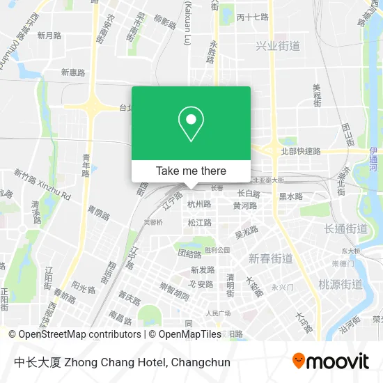 中长大厦 Zhong Chang Hotel map