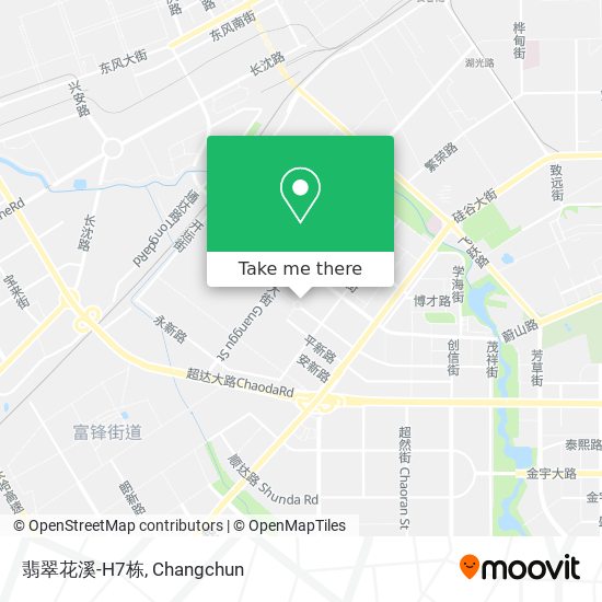 翡翠花溪-H7栋 map
