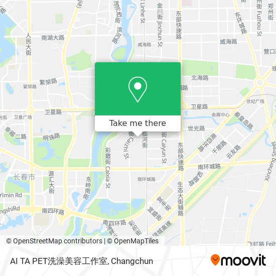 AI TA PET洗澡美容工作室 map
