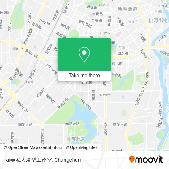 ai美私人发型工作室 map