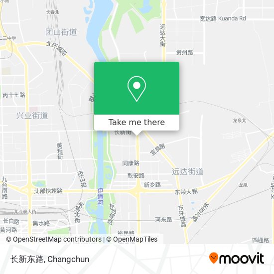 长新东路 map
