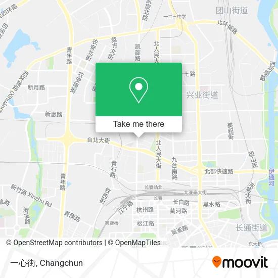 一心街 map