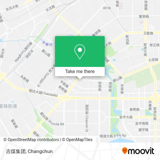 吉煤集团 map