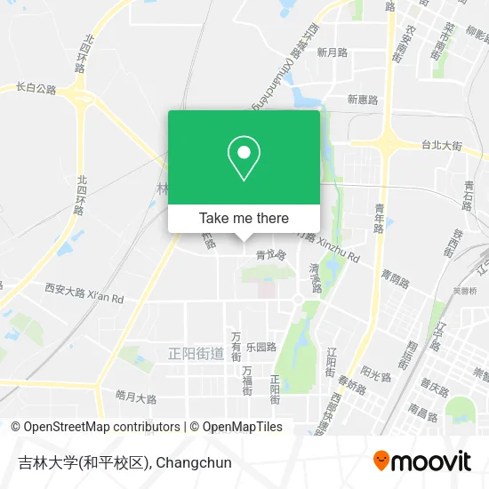 吉林大学(和平校区) map