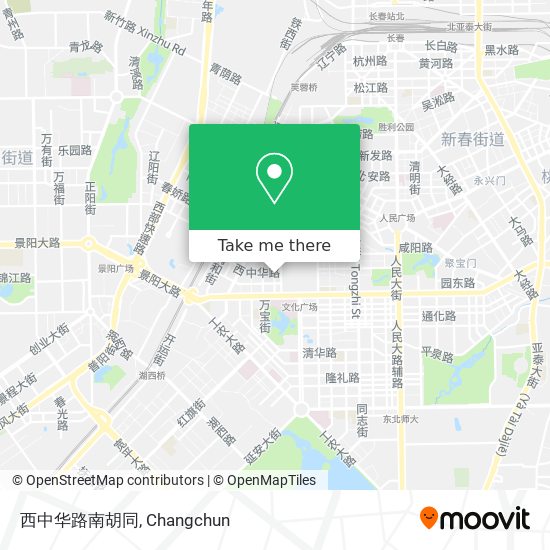 西中华路南胡同 map