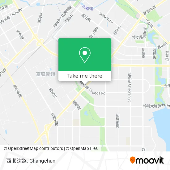 西顺达路 map