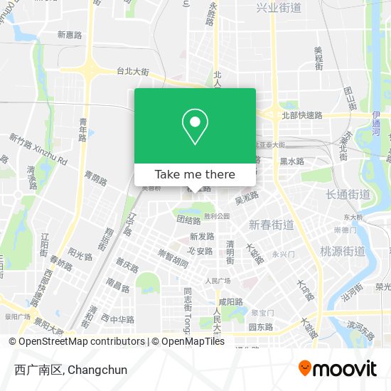 西广南区 map