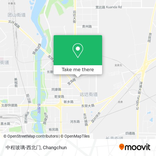 中程玻璃-西北门 map