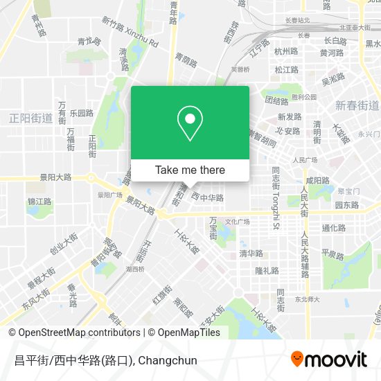 昌平街/西中华路(路口) map