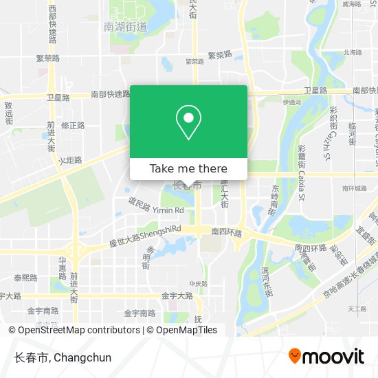 长春市 map