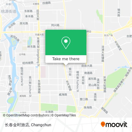 长春金时旅店 map