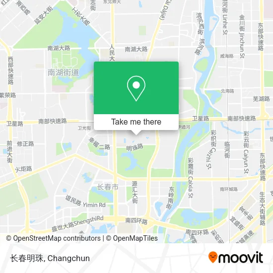 长春明珠 map
