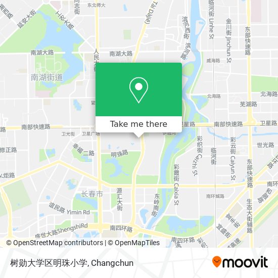 树勋大学区明珠小学 map