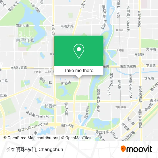 长春明珠-东门 map