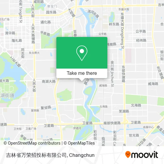 吉林省万荣招投标有限公司 map
