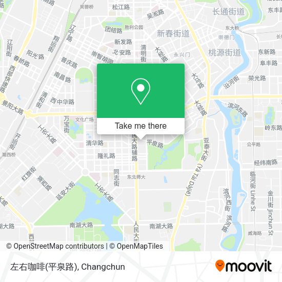 左右咖啡(平泉路) map