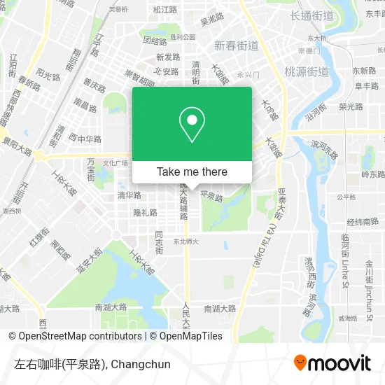 左右咖啡(平泉路) map