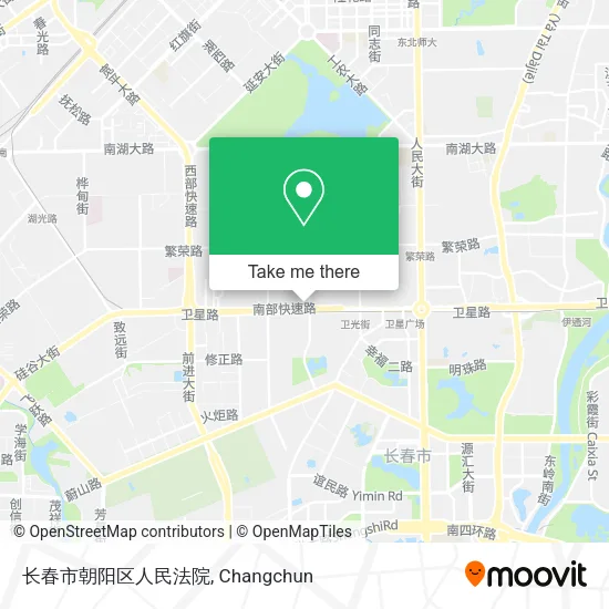 长春市朝阳区人民法院 map