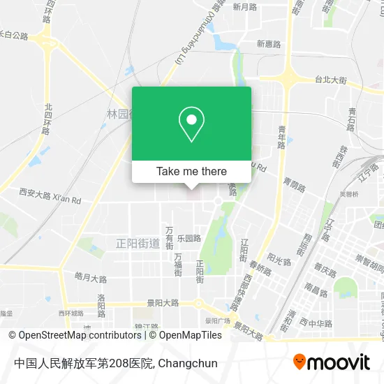 中国人民解放军第208医院 map
